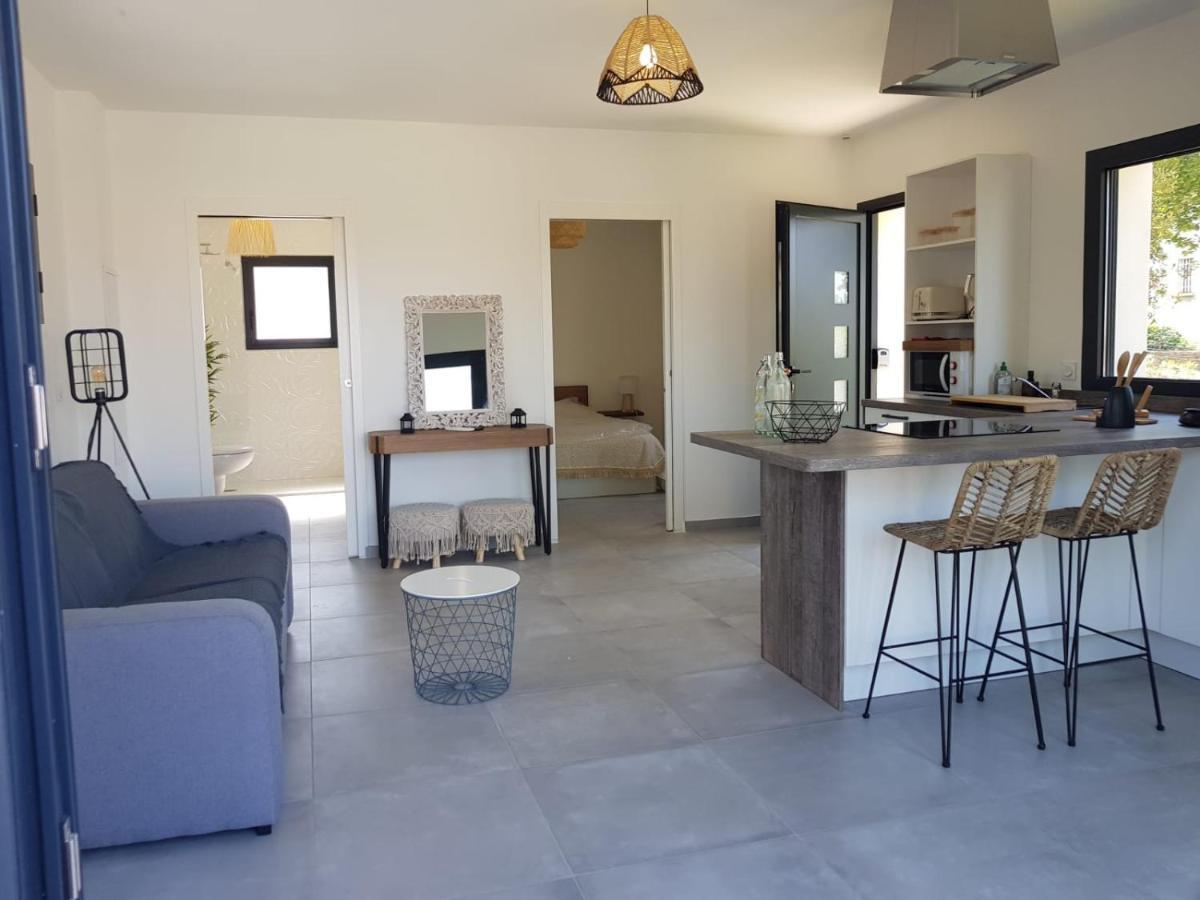 Maisons T2 Avec Jardins Privatifs - 10Mn De La Plage Et 5Mn Du Village - Casa Di I Trinelli Vescovato المظهر الخارجي الصورة